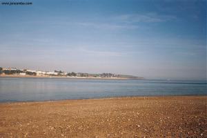 The end of Dawlish Warren.