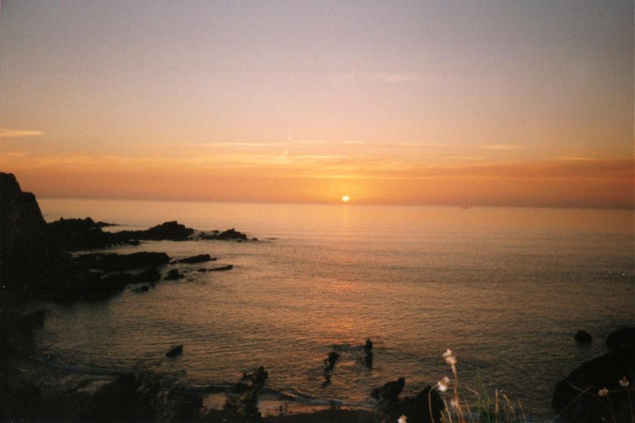 Sunset at Ilfracombe