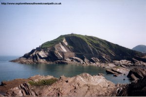 The beach at Ilfracombe