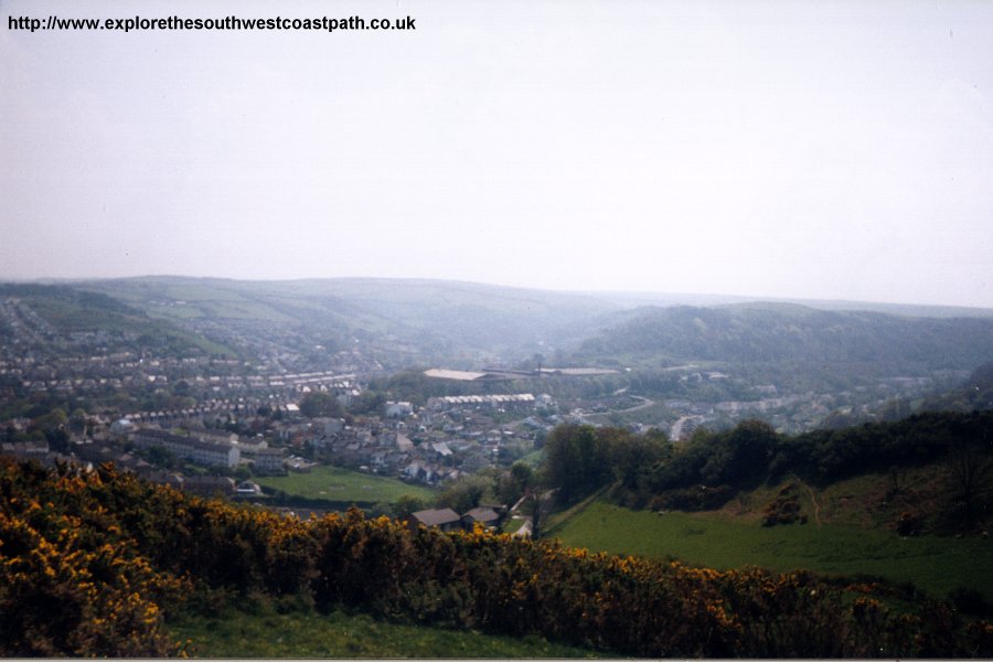 View of Ilfracombe from the coast path