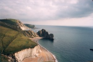 View of Durdle Door from Swyre Head