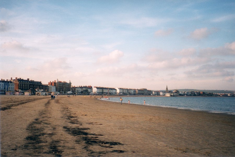 Arrival at Weymouth