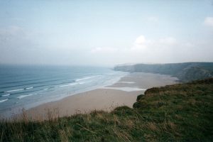 Watergate Bay, looking North