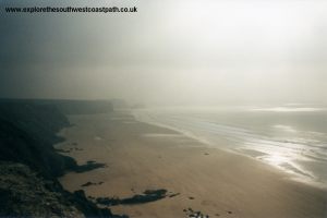 Watergate Bay, looking South