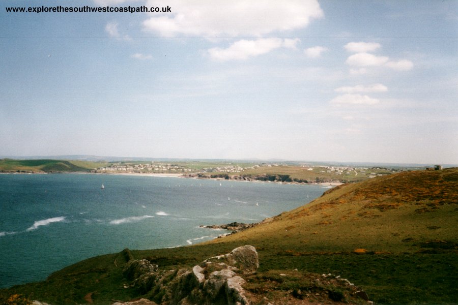 Polzeath from Stepper Point