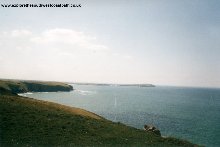 Gunver Head and Trevose Head from Stepper Point