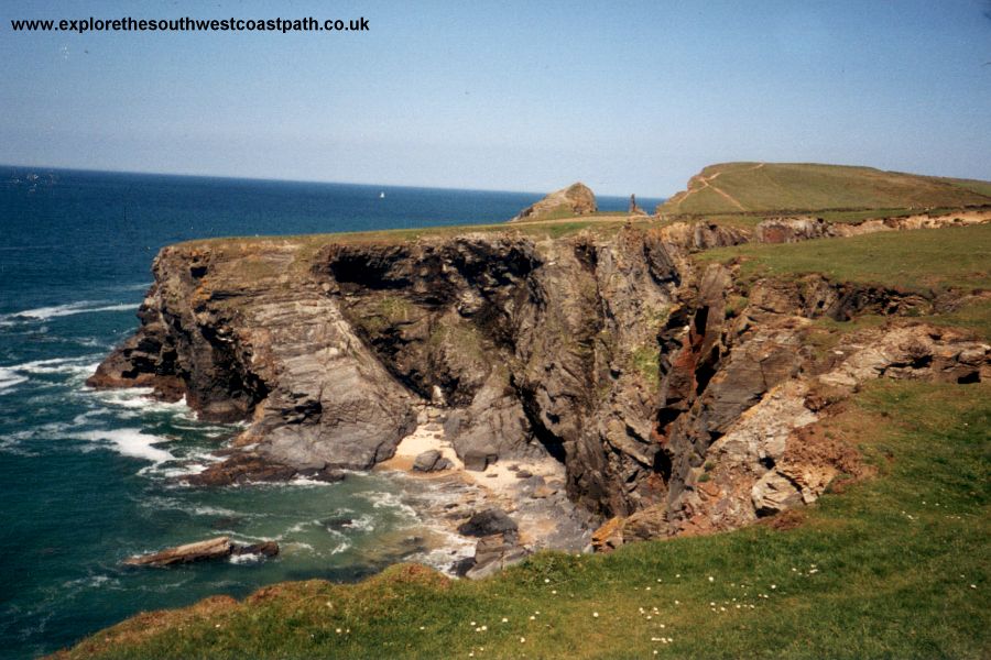 Near Porthmissen Bridge