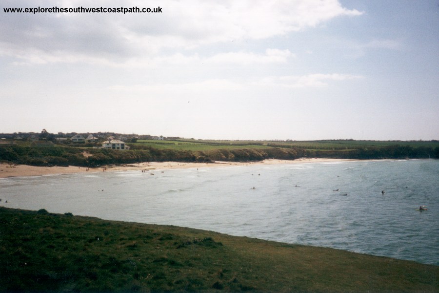 Approaching Harlyn Bay