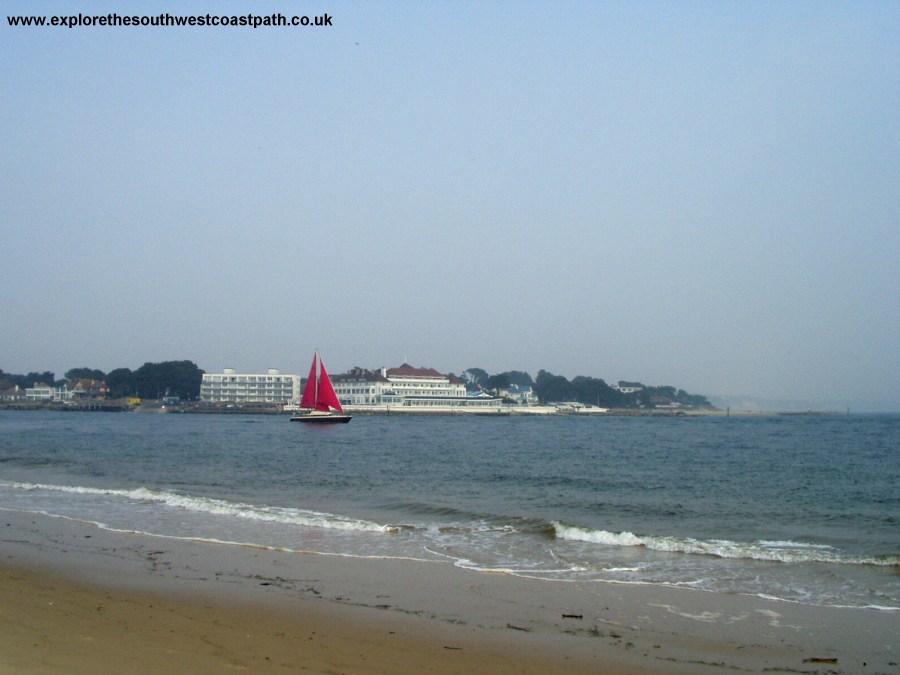 Sandbanks from Shell Bay