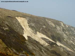 Erosion on Ballard Down