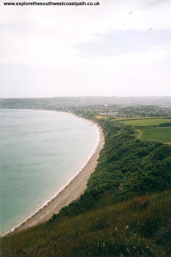 Descending into Swanage