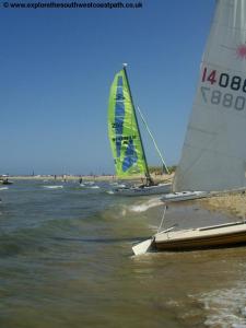 Boats at Shell Bay