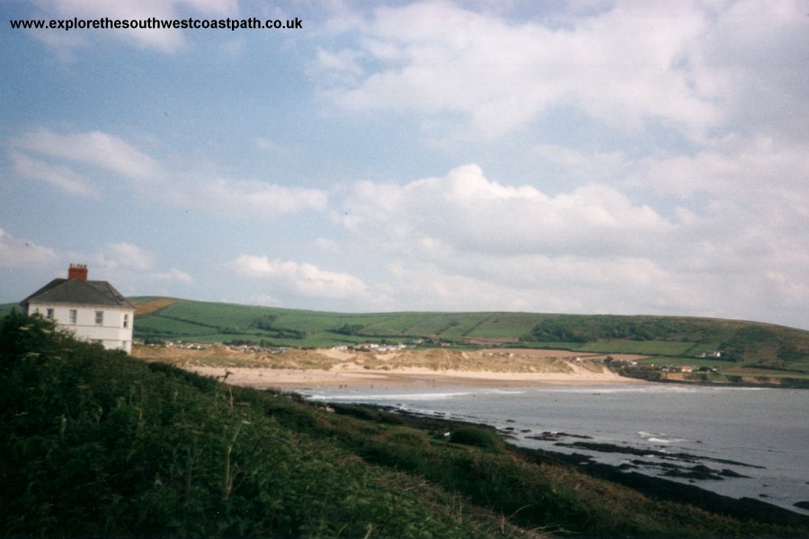 Approaching Croyde